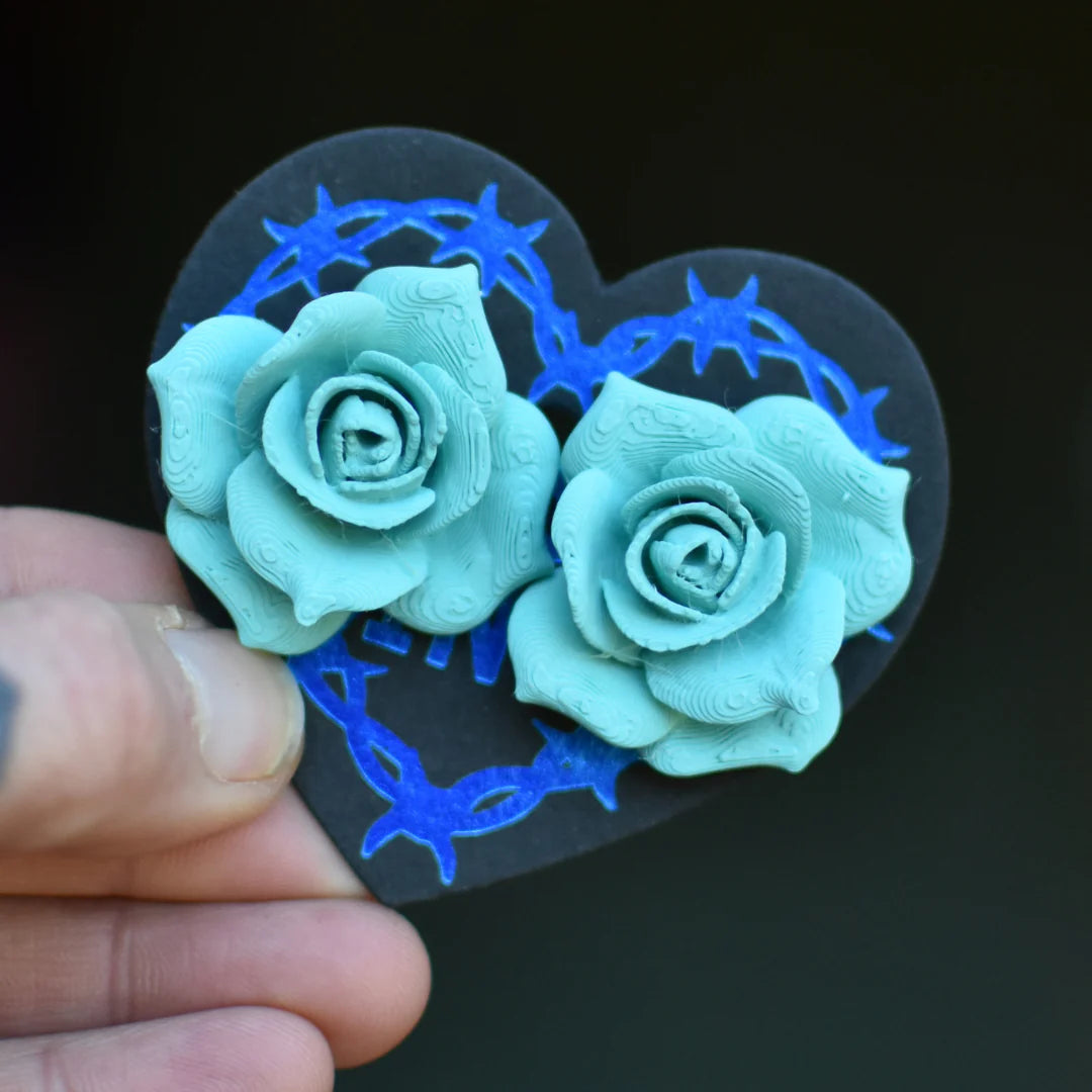 Rose-Earrings